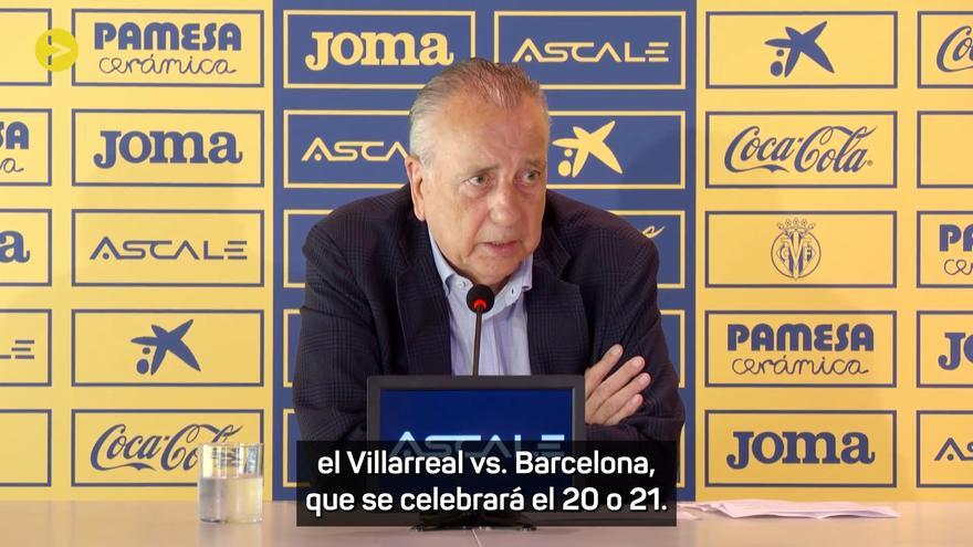 Fernando Roig defiende el partido en Miami: "Es una grandísima oportunidad"