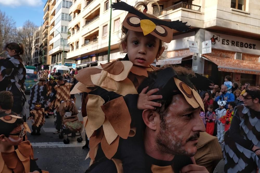 Sa Rua: Am Sonntagnachmittag (26.2.) erreichte der Karneval auf Mallorca mit dem Faschingsumzug durch Palma seinen Höhepunkt.