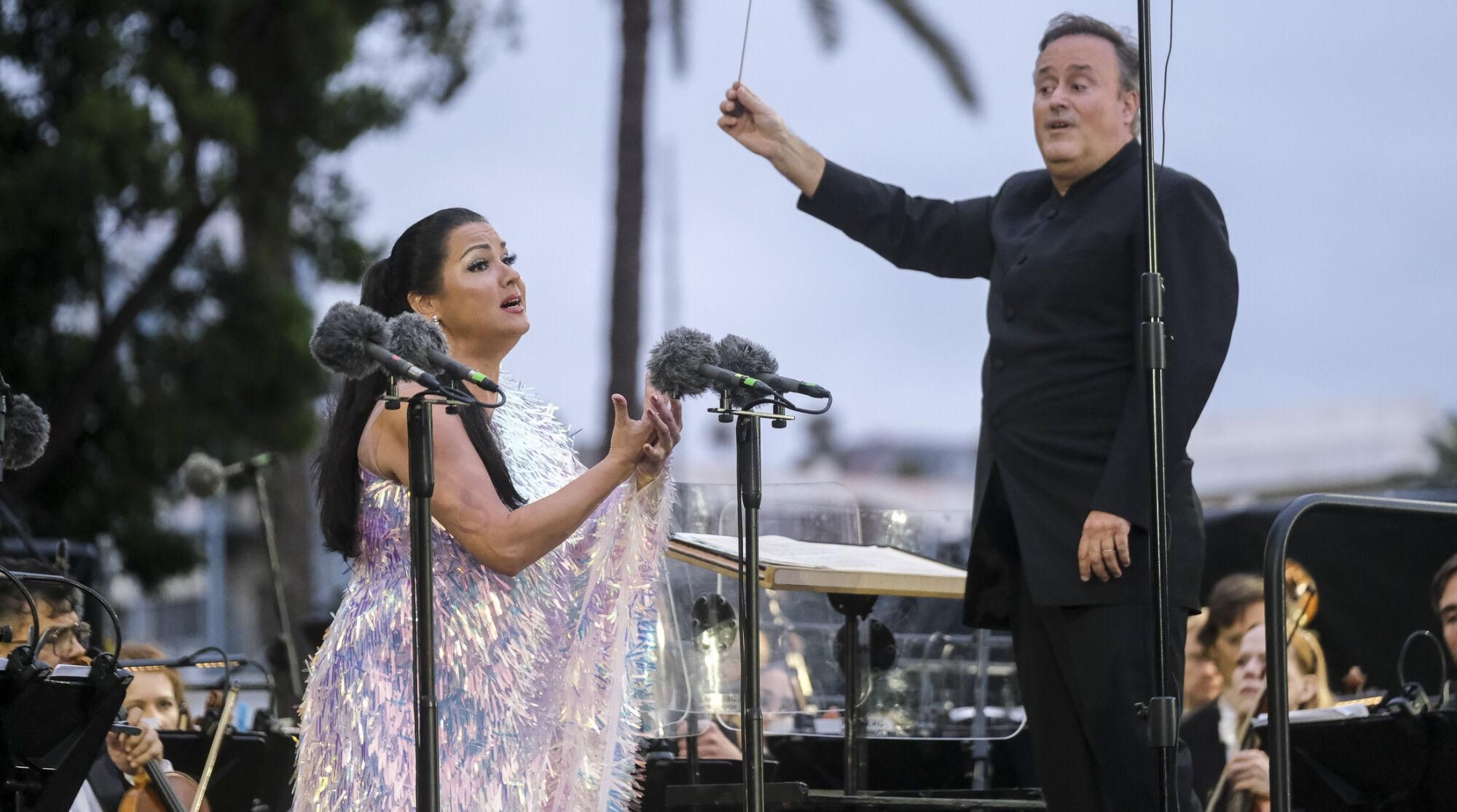 Concierto de la soprano rusa Anna Netrebko en el hotel Santa Catalina