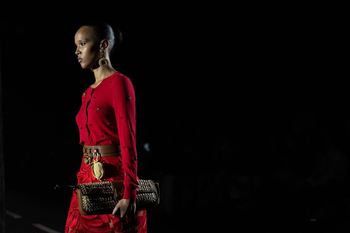 Desfile de Lola Casademunt by Maite en el marco de la 080 Barcelona Fashion