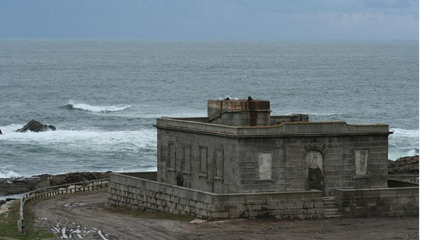 El faro antiguo de Cabo Silleiro.