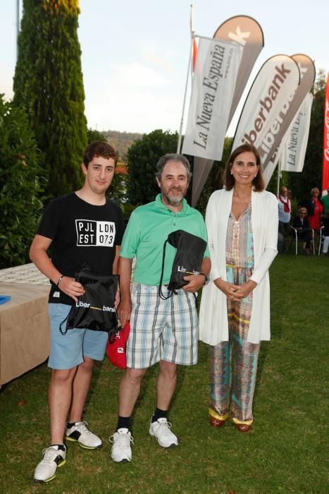 Entrega de premios del torneo de golf LA NUEVA ESPAÑA trofeo Liberbank