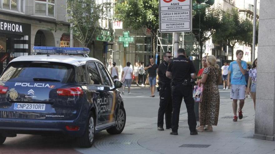 Detenido por varios robos en negocios de Pontevedra