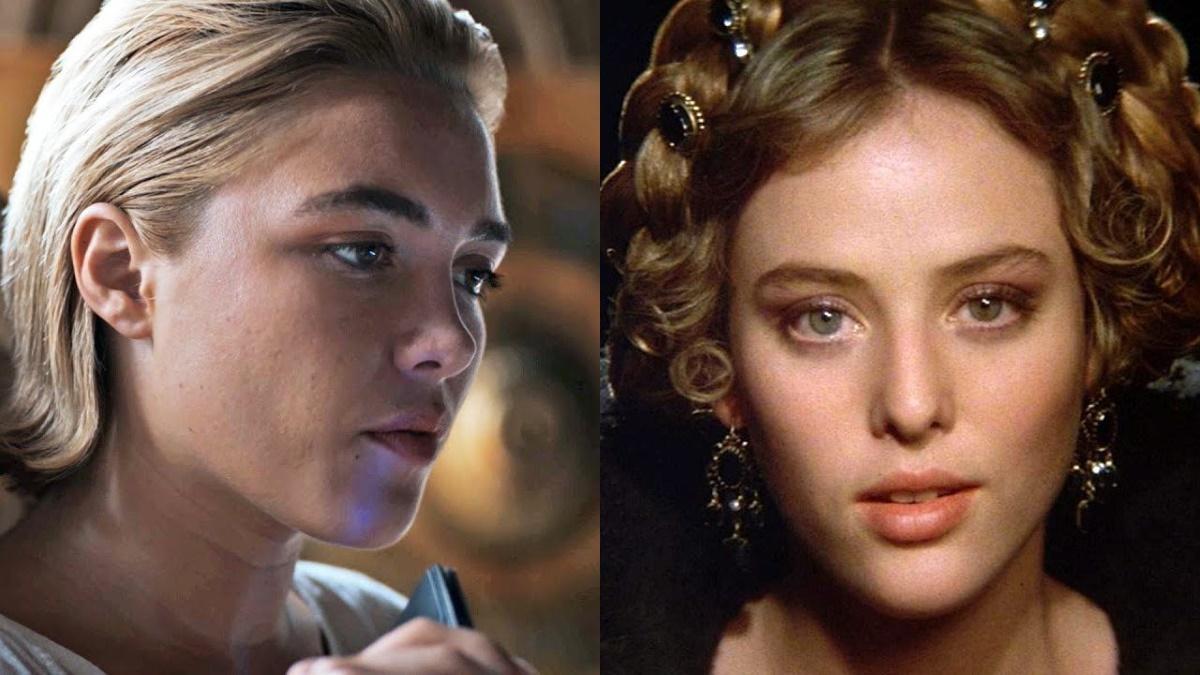 La Princesa Irulan interpretada por Florence Pugh y Virginia Madsen.