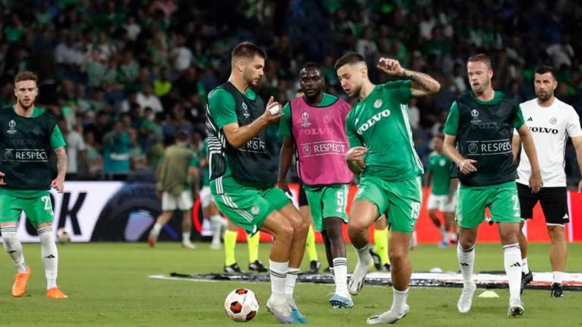 Jugadores del Maccabi Haifa