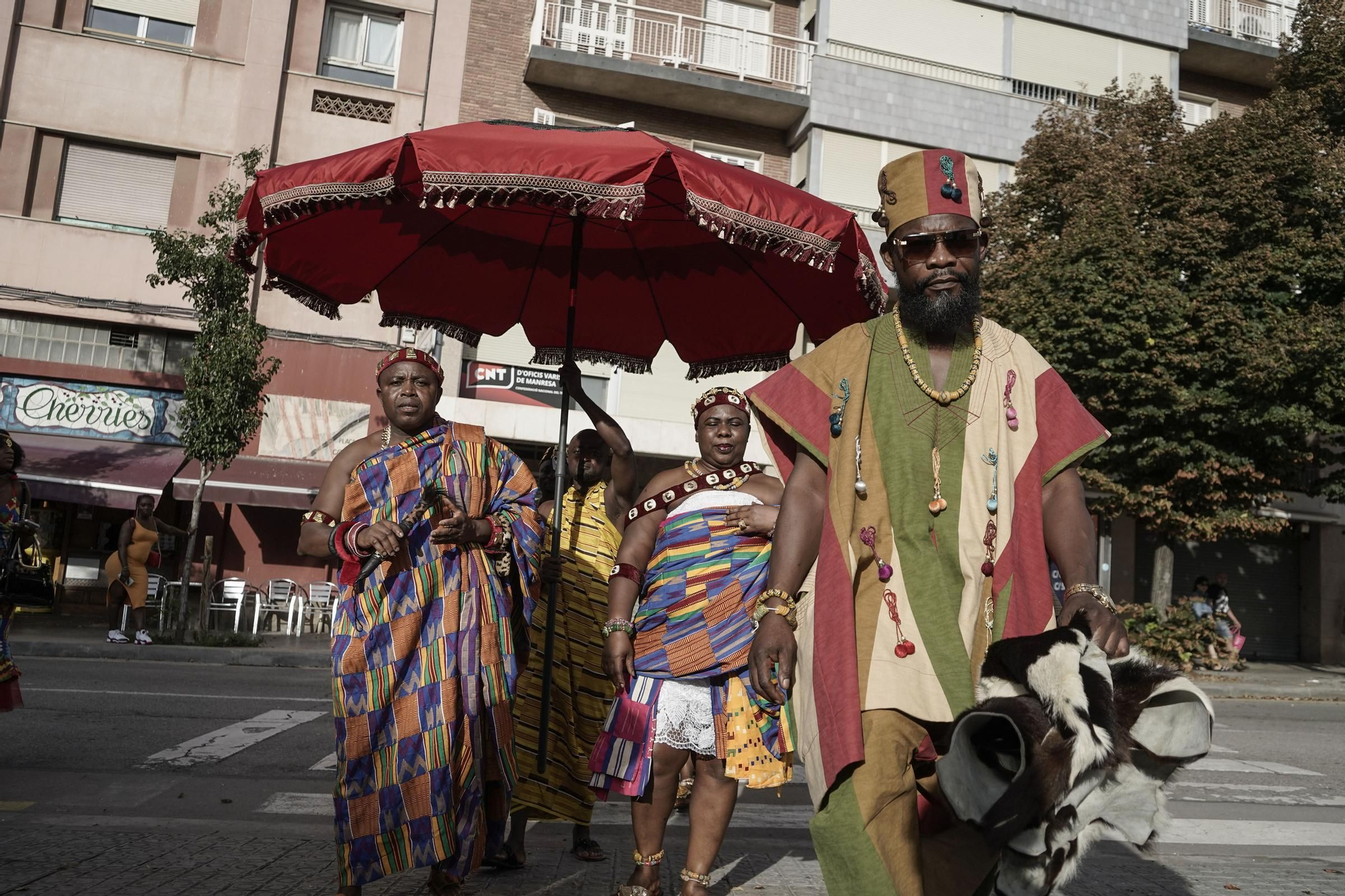 Totes les imatges de la festa solidària de la comunitat de Ghana