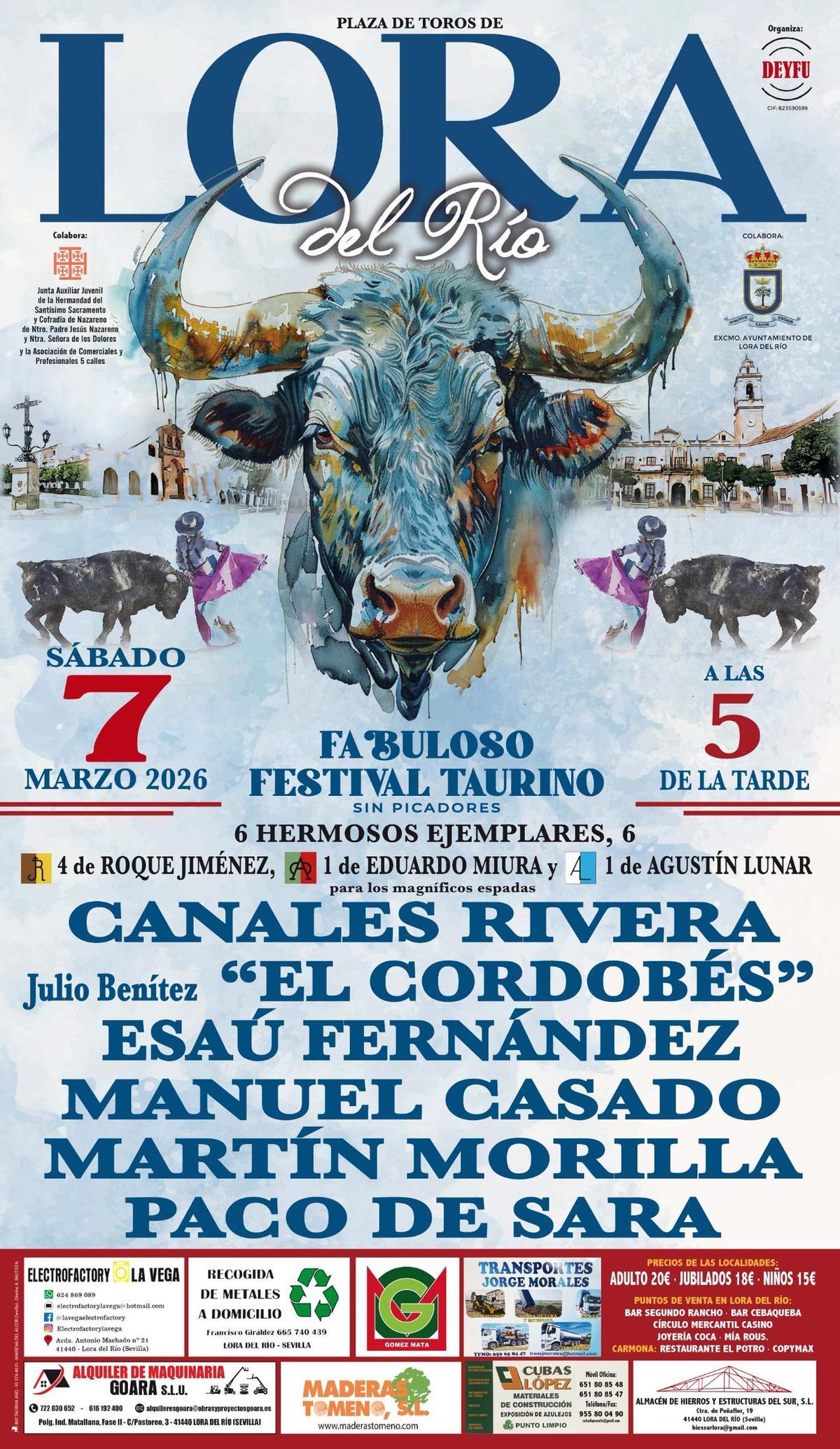Festival taurino de Lora del Río