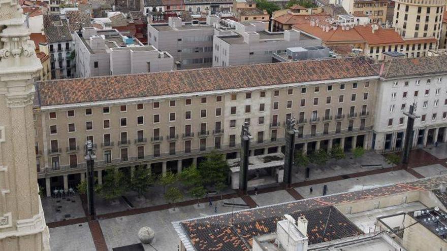 Pablo Muñoz anuncia conversaciones con la DGA sobre los antiguos juzgados de la Plaza del Pilar