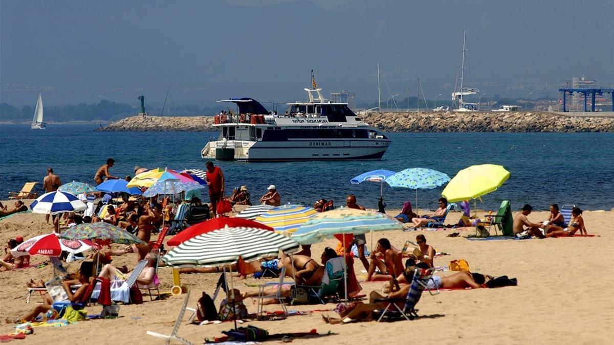 Playa del Cavet en Cambrils