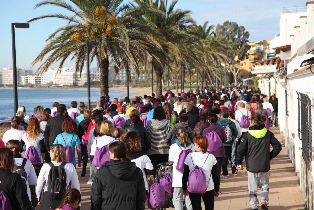 Caminada solidària a Roses