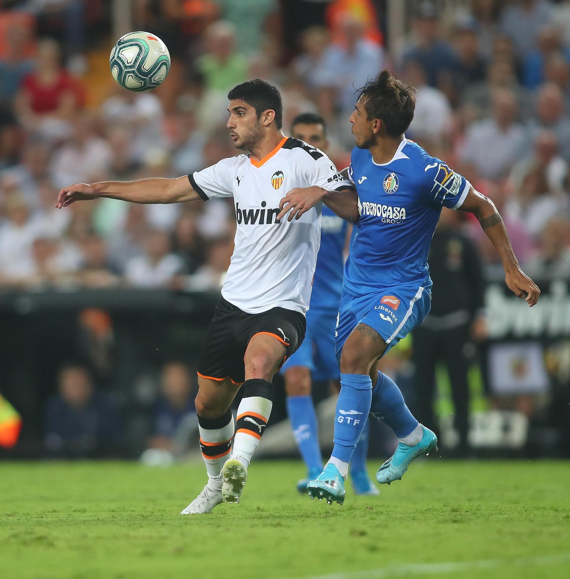 Los enfrentamientos Valencia CF - Getafe con Bordalás en el banquillo madrileño