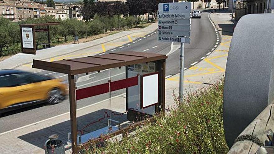 La Generalitat instal·larà deu marquesines en parades d&#039;autobusos interurbans al Bages i l&#039;Anoia