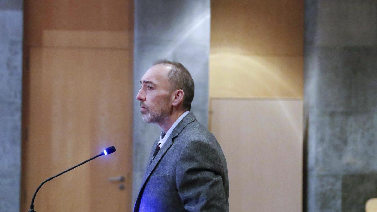 Natalio Grueso, durante el juicio del Caso Niemeyer.