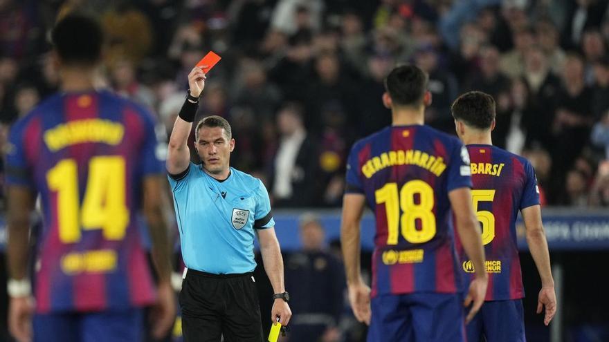 La UEFA no admite la queja del Barça por el arbitraje de Kovacs