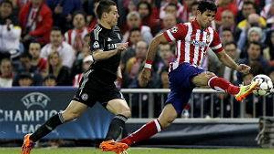 El Atlético-Chelsea se decidirá en la vuelta (0-0)