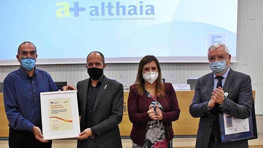 Miquel Romero, Marc Aloy, Eva Subirà i Manel Jovells