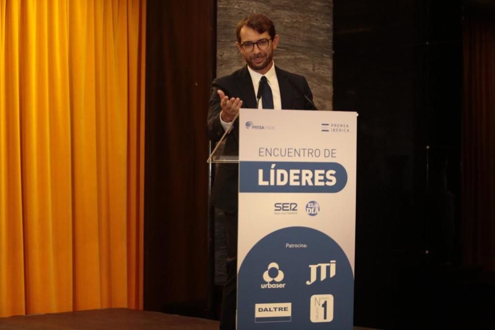 Patricia Hernández en el 'Encuentro de Líderes'