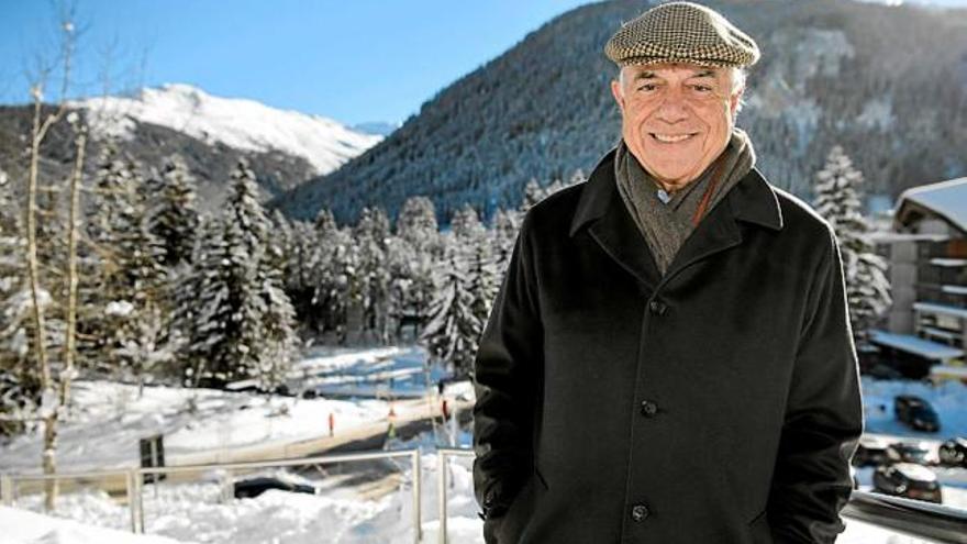 El president del grup BBVA, Francisco González, a Davos