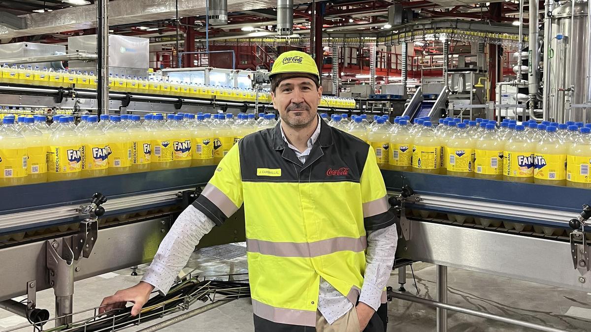 Juan Carballal, en la planta de Quart de Poblet