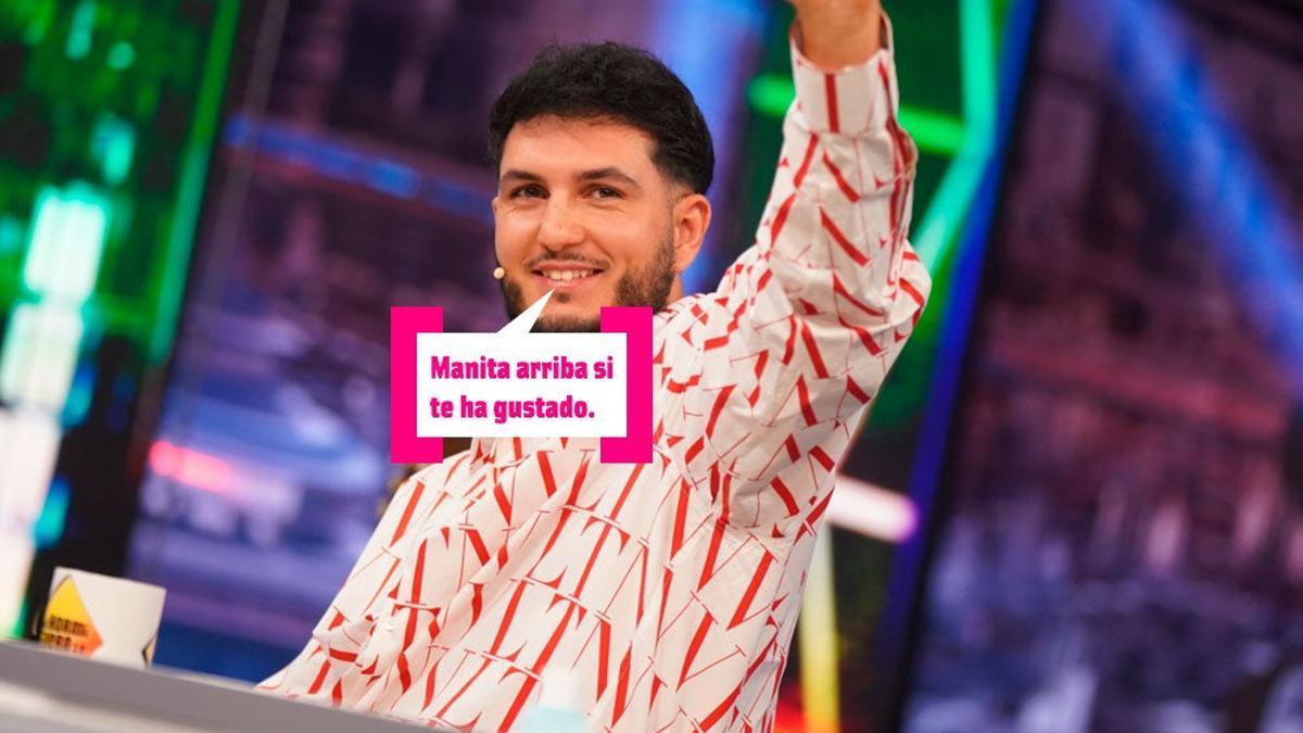 Omar Montes en 'El hormiguero'