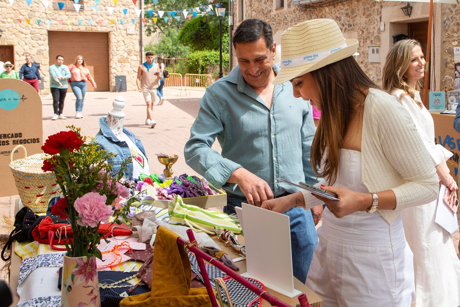 Chenoa, en el mercadillo de las Fiestas de Amazon Prime Day