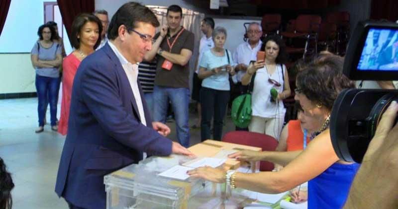 La jornada electoral en Extremadura