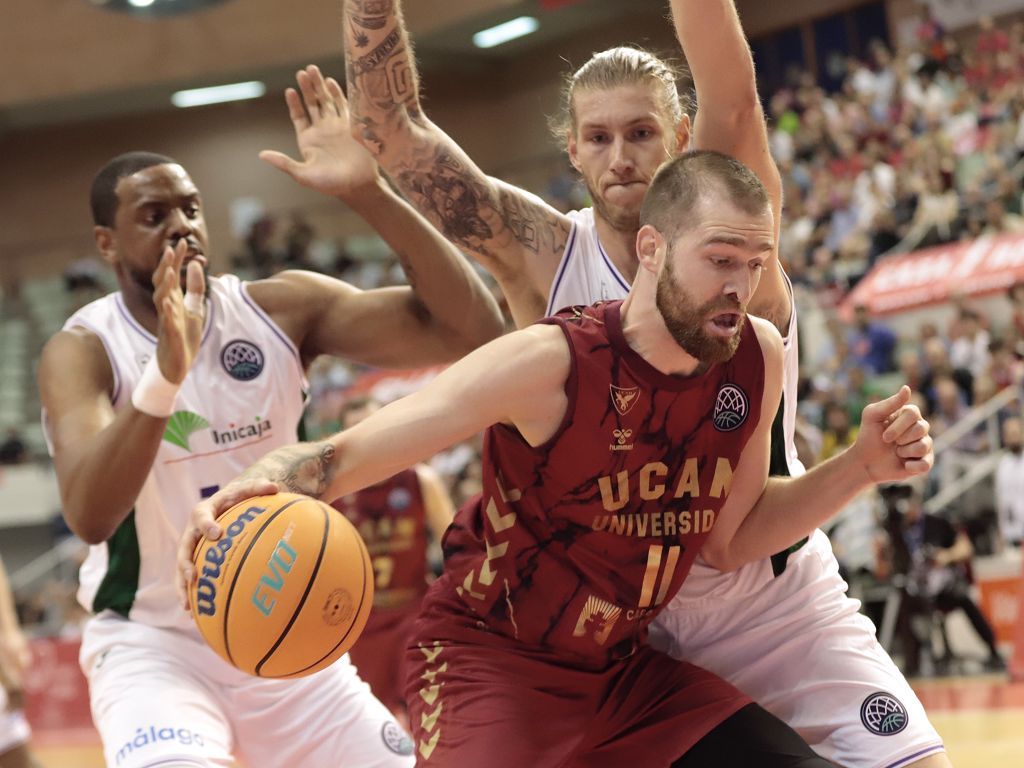 UCAM Murcia - Unicaja, en imágenes