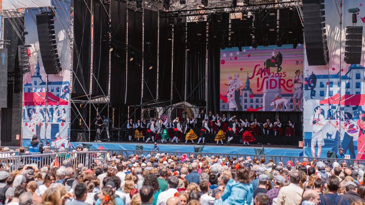 La 41 edición del Festival de danzas madrileñas.