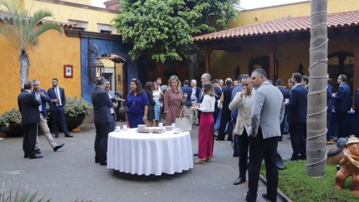 Los asistentes al Foro JH Asesores Financieros y Bancarios en el Hotel Europe Villa Cortés.