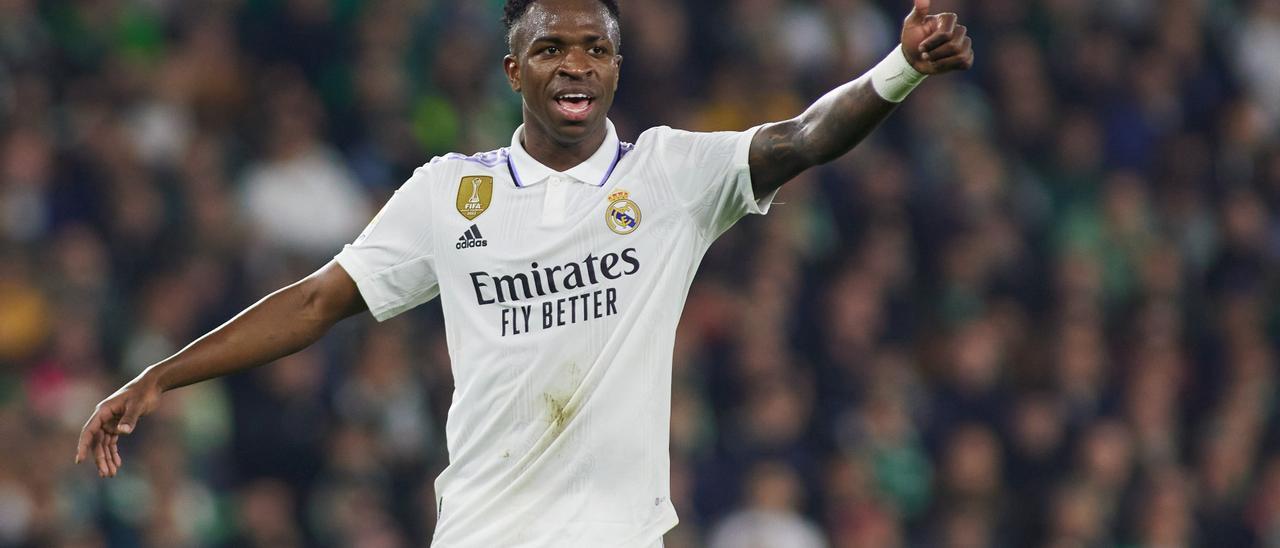 Archivo - El jugador brasileño del Real Madrid Vinícius Júnior.