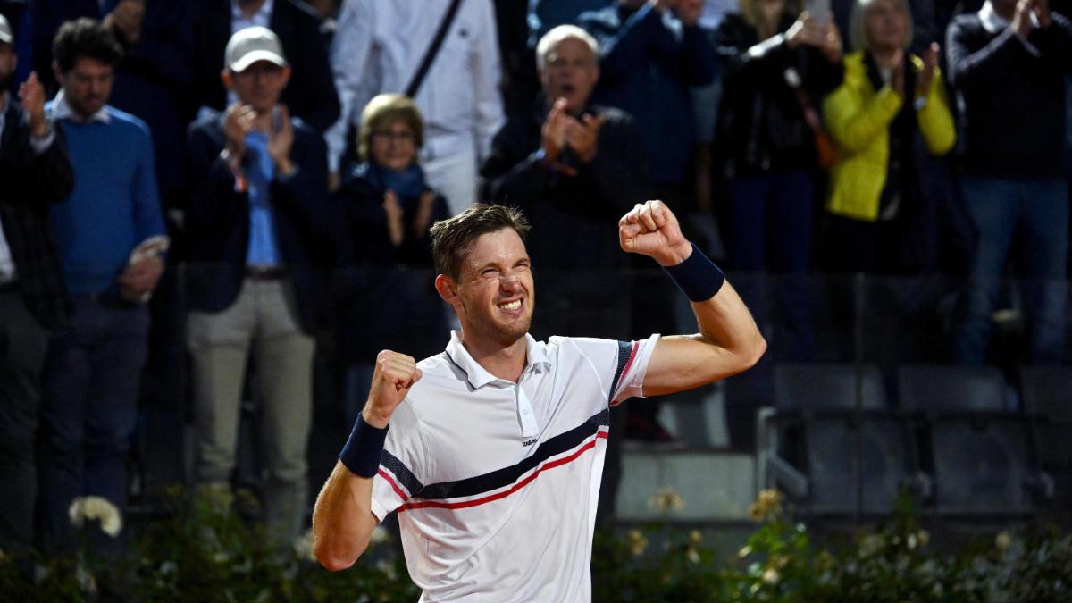 Jarry celebra el pase a la final del Masters 1000 de Roma