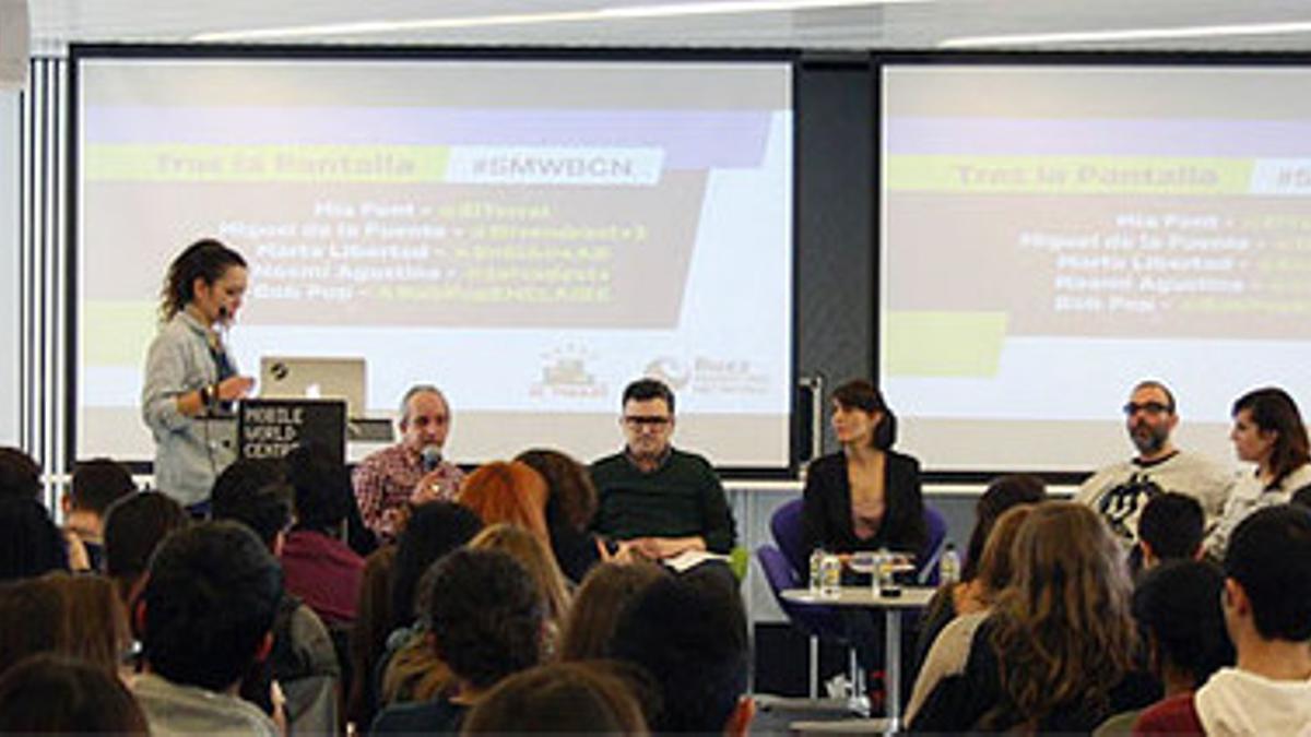 La mesa redonda de 'Tras la pantalla', en la Social Media Week.