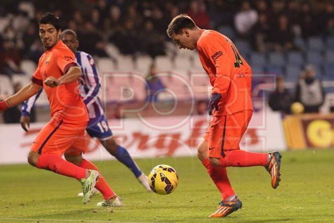 Las imágenes del Depor-Barça