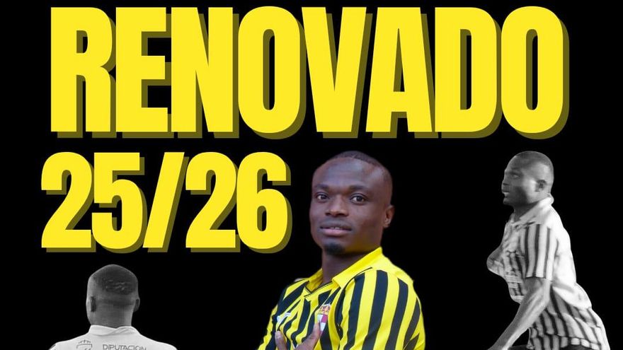 Anuncio de la renovación de Erick por parte del Moraleja CF