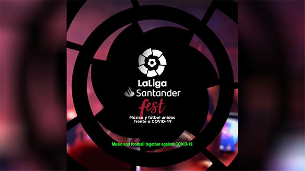 Los futbolistas de LaLiga se unen para promocionar un festival musical solidario