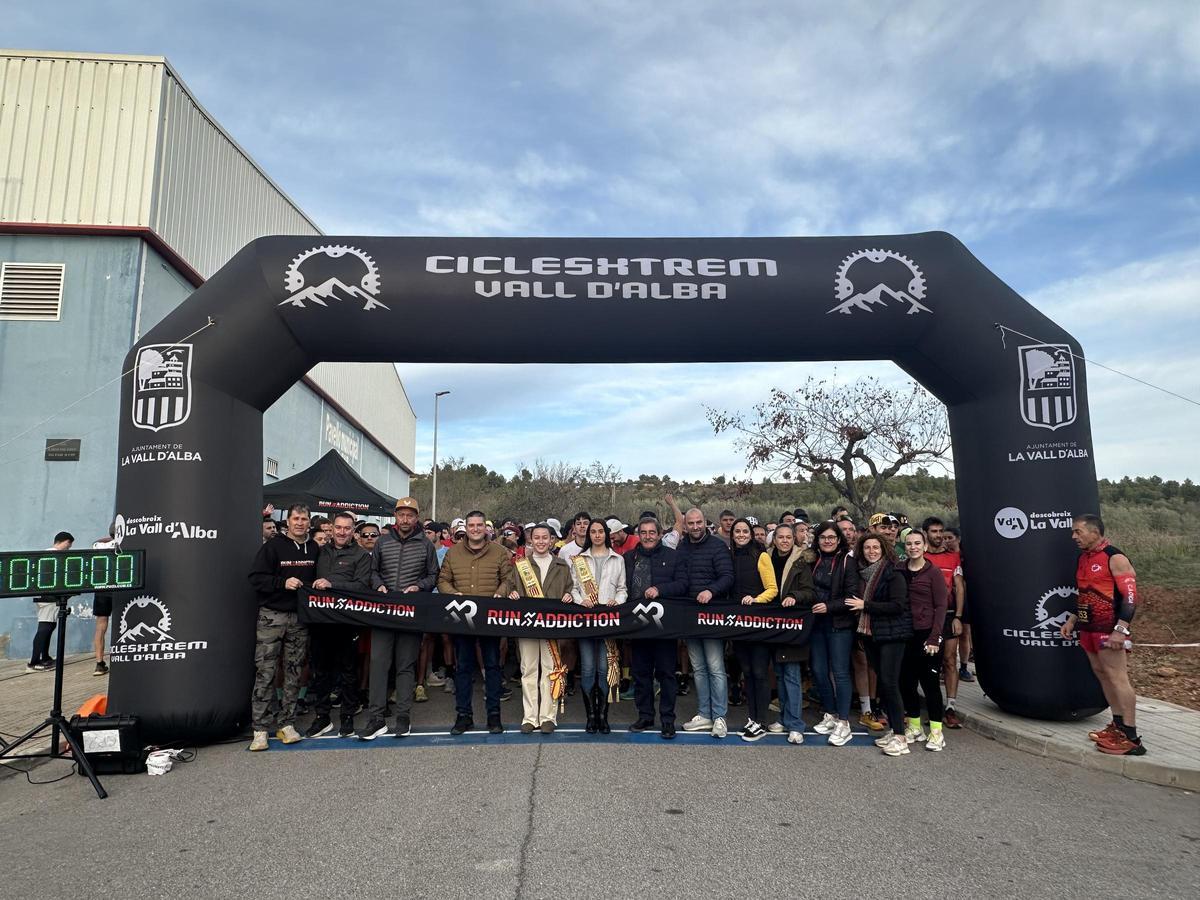 Imagen antes de la salida de la carrera.