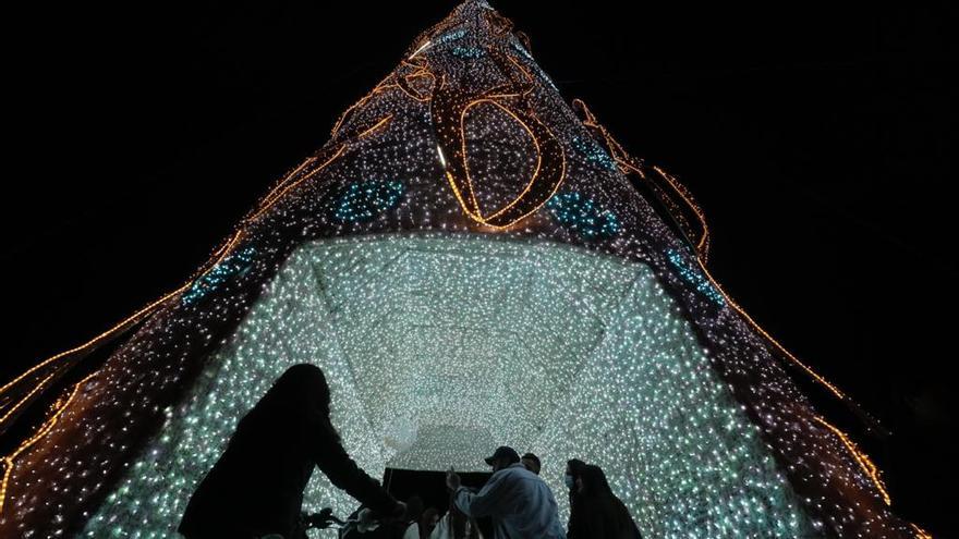 Encendido de luces de Navidad de Palma.