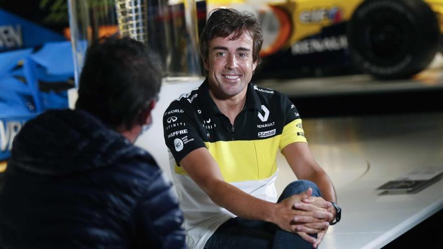 Alonso ya trabaja con Renault para su vuelta a la Fórmula-1