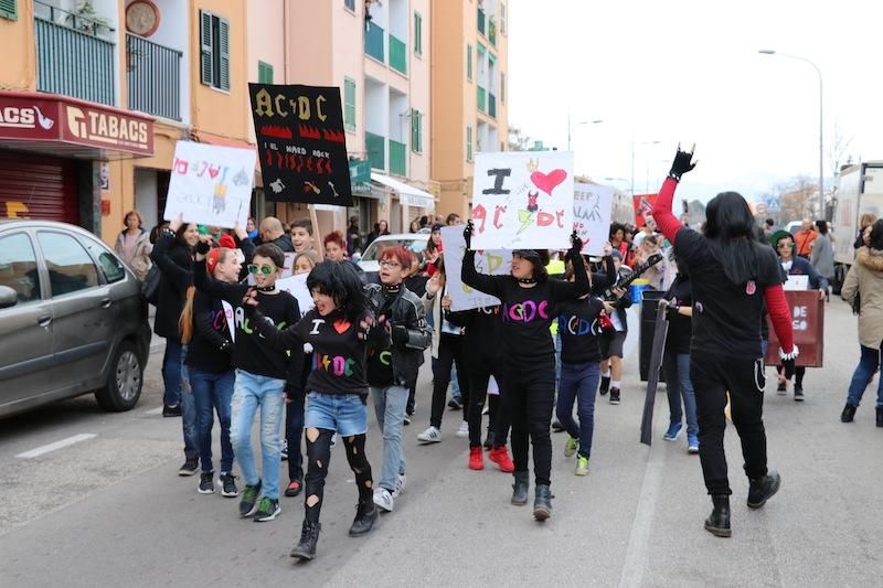 Primeros carnavales en los colegios