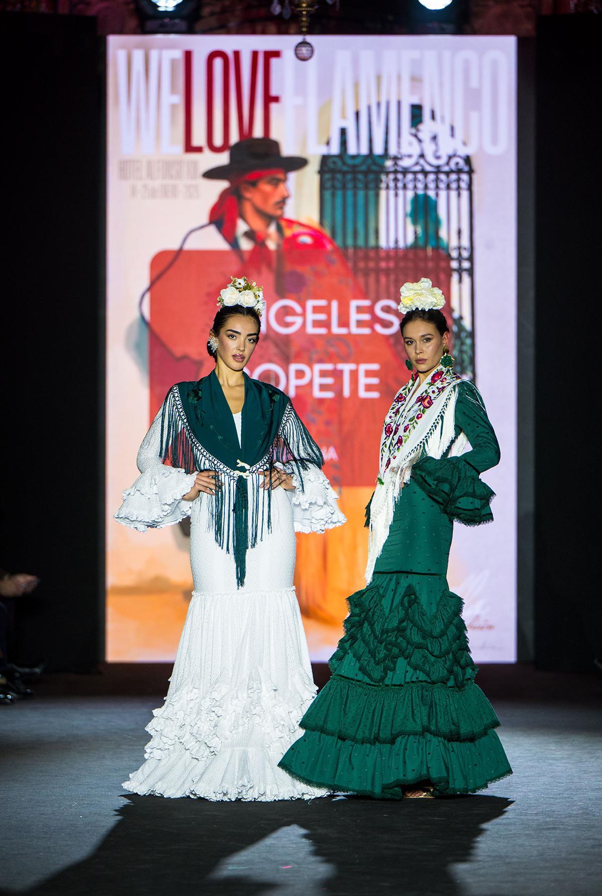 Desfile de Prodetur, la agencia de turismo de la Diputación de Sevilla, en We Love Flamenco.