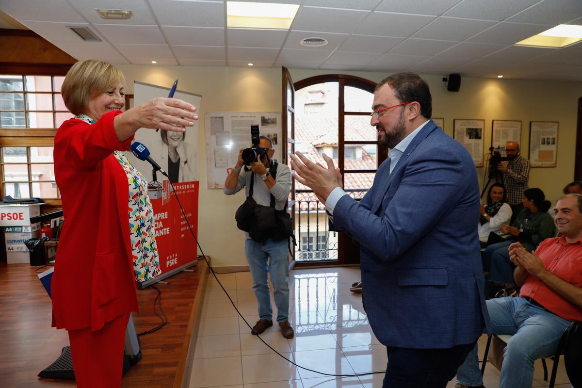 En Imágenes: Proclamación de Mariví Monteserín como candidata del PSOE de Avilés
