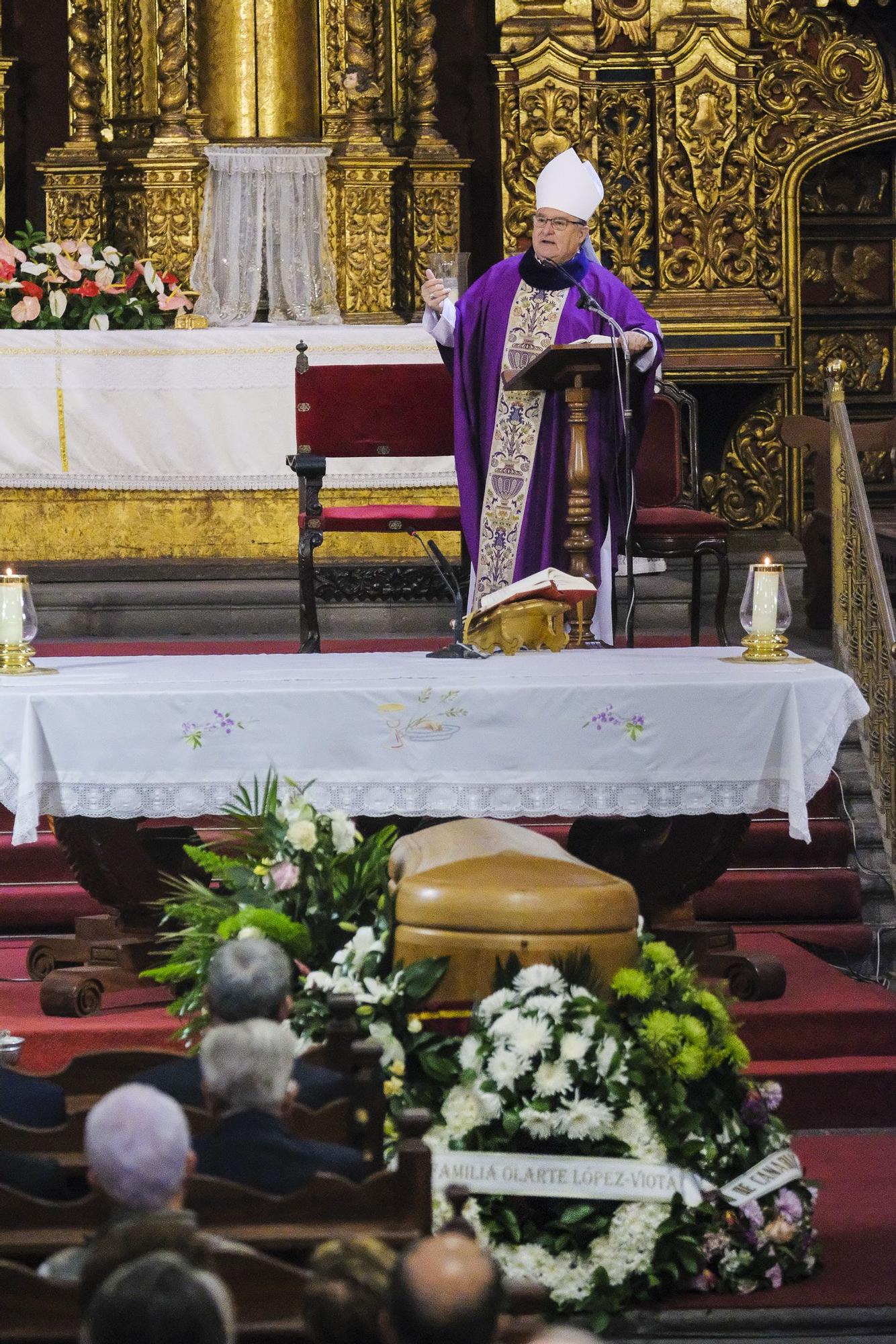 Capilla ardiente y funeral de Lorenzo Olarte