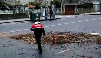 "Félix" y sus incidencias en Galicia