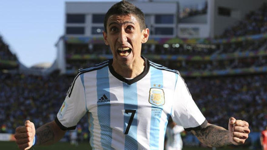 El centrocampista argentino Ángel di María