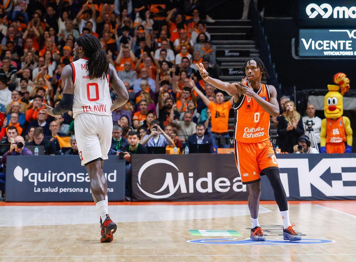 Brancou Badio, uno de los jugadores más destacados del partido ante el Hapoel