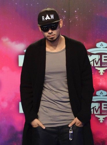 Dutch DJ Afrojack arrives at the 2013 MTV Europe Music Awards in Amsterdam