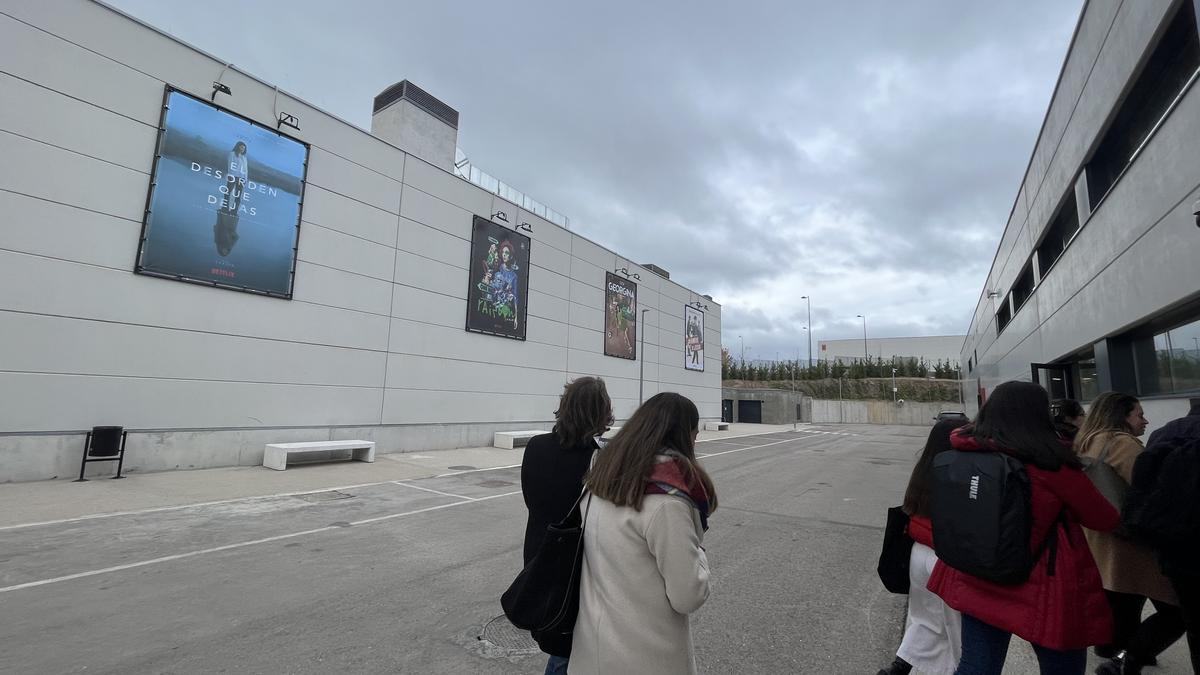 Los exteriores de Netflix en Madrid.