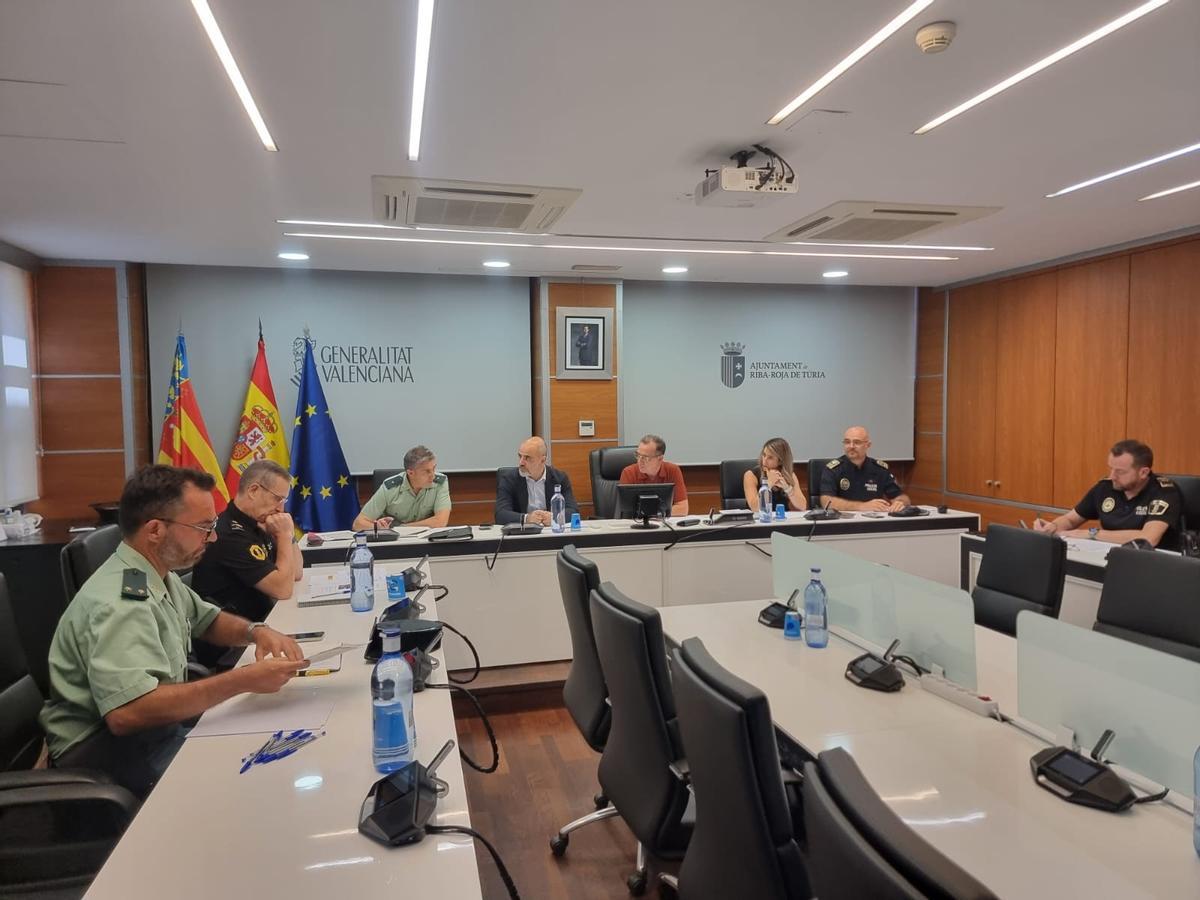 Primera Junta Local de Seguridad tras la dana.