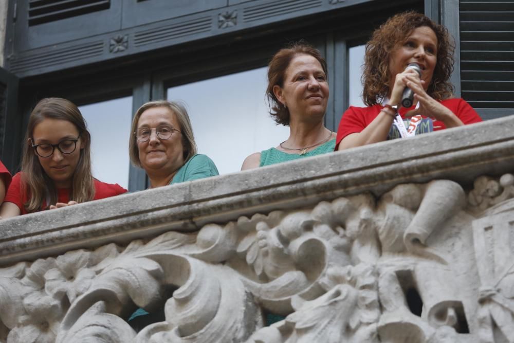 Celebració del CPA Girona a l'Ajuntament de Girona