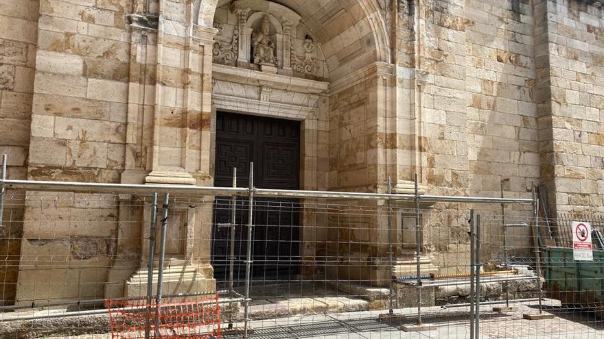 Comienzan las obras en la iglesia de san Pedro y san Ildefonso de Zamora